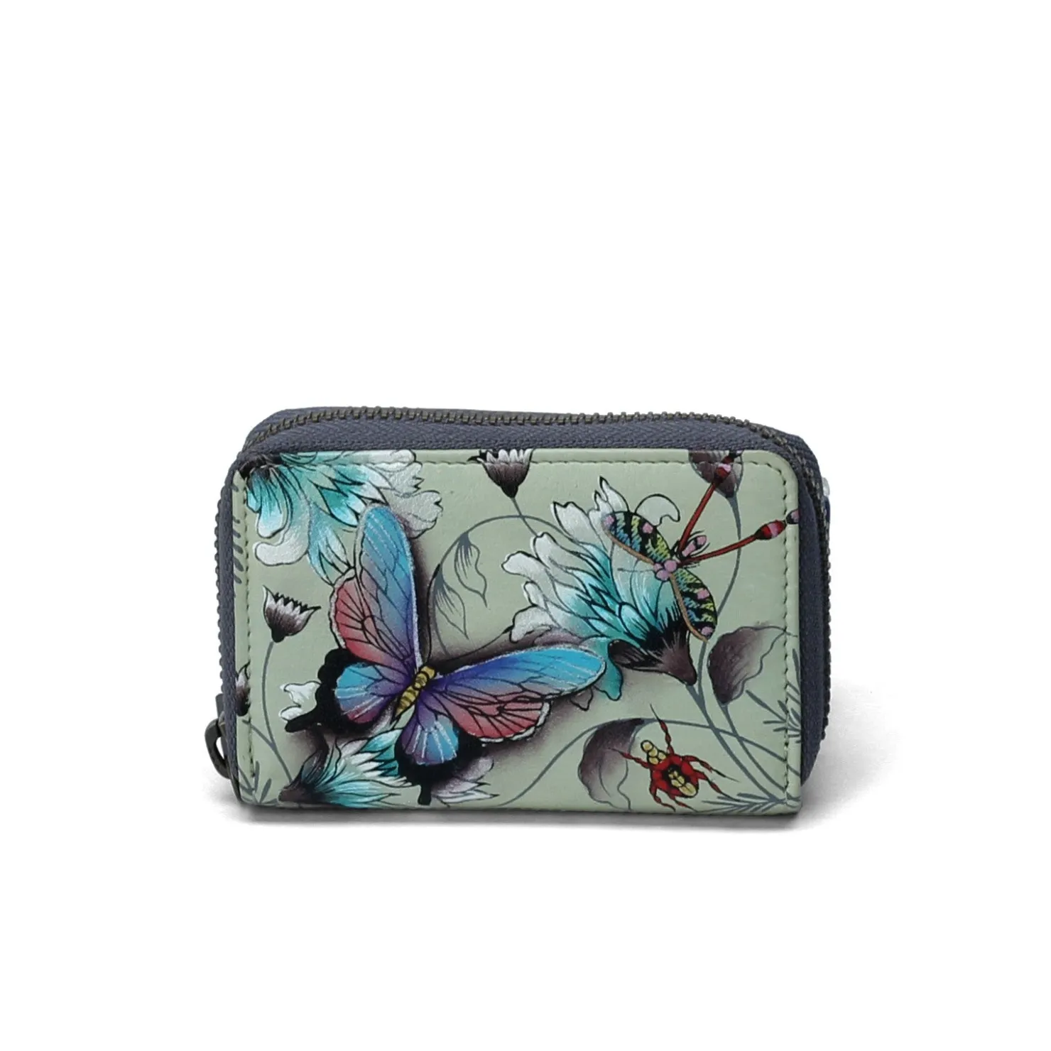 Wallets*Anuschka , Credit and Business Card Holder Wonderous Wings