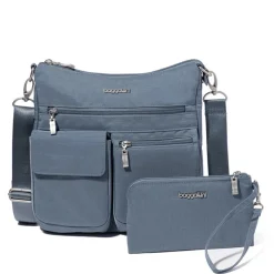 Handbags*Baggallini Inc Baggallini, Modern Everywhere Slim Handbag Mist