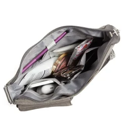 Handbags*Baggallini Inc Baggallini, Modern Everywhere Slim Handbag Sterling Shimmer
