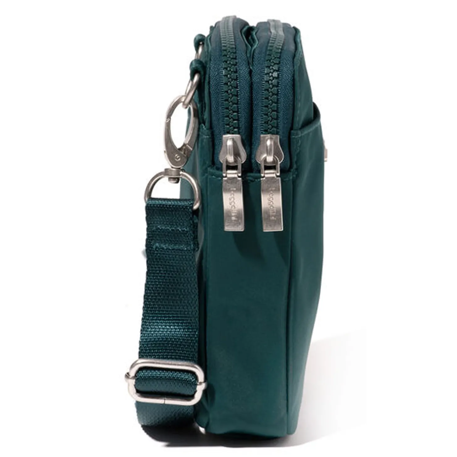 Handbags*Baggallini Inc Baggallini, Modern Take Two RFID Crossbody Emerald