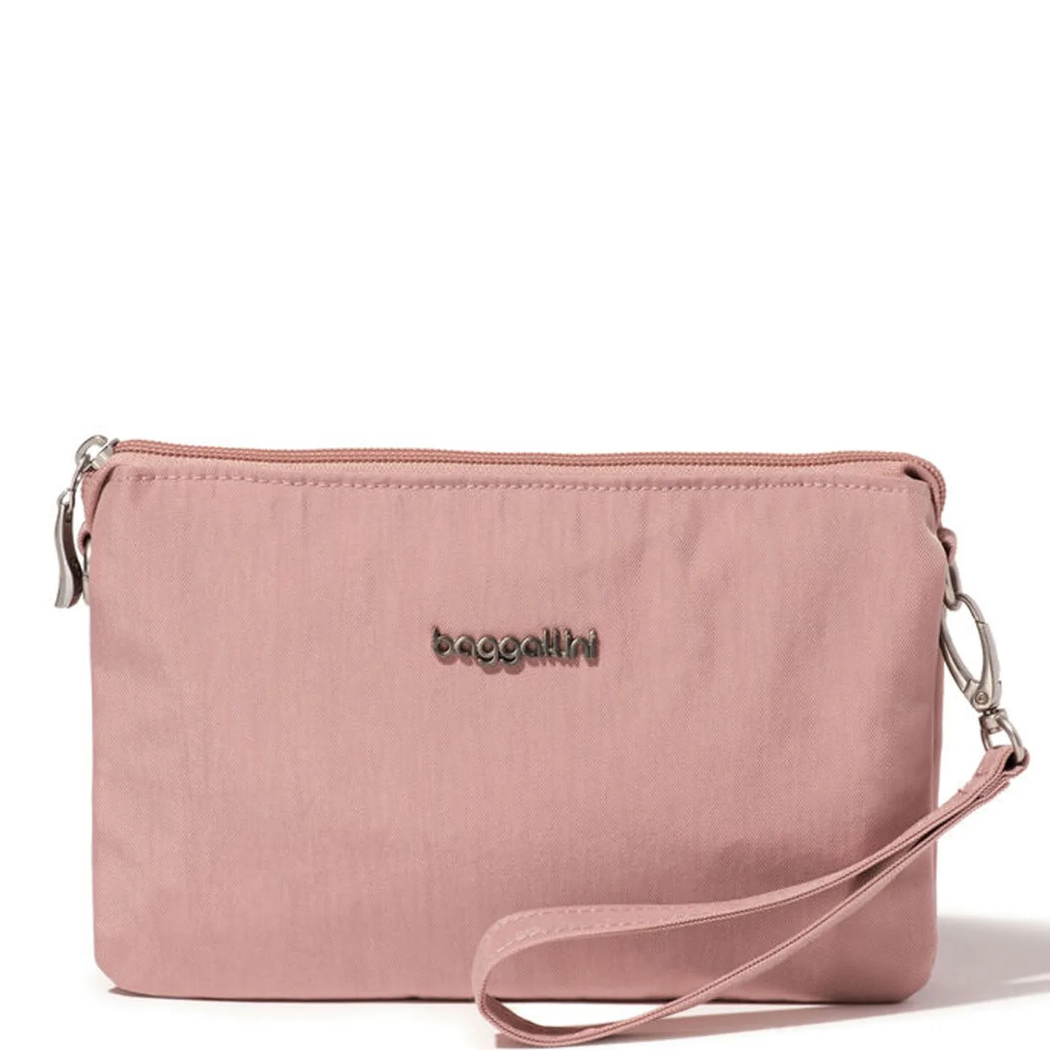 Handbags*Baggallini Inc Baggallini, The Only Mini Bag Wood Rose