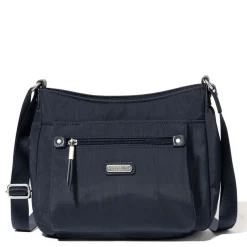 Handbags*Baggallini Inc Baggallini, Uptown Bagg with RFID Phone Wristlet French Navy