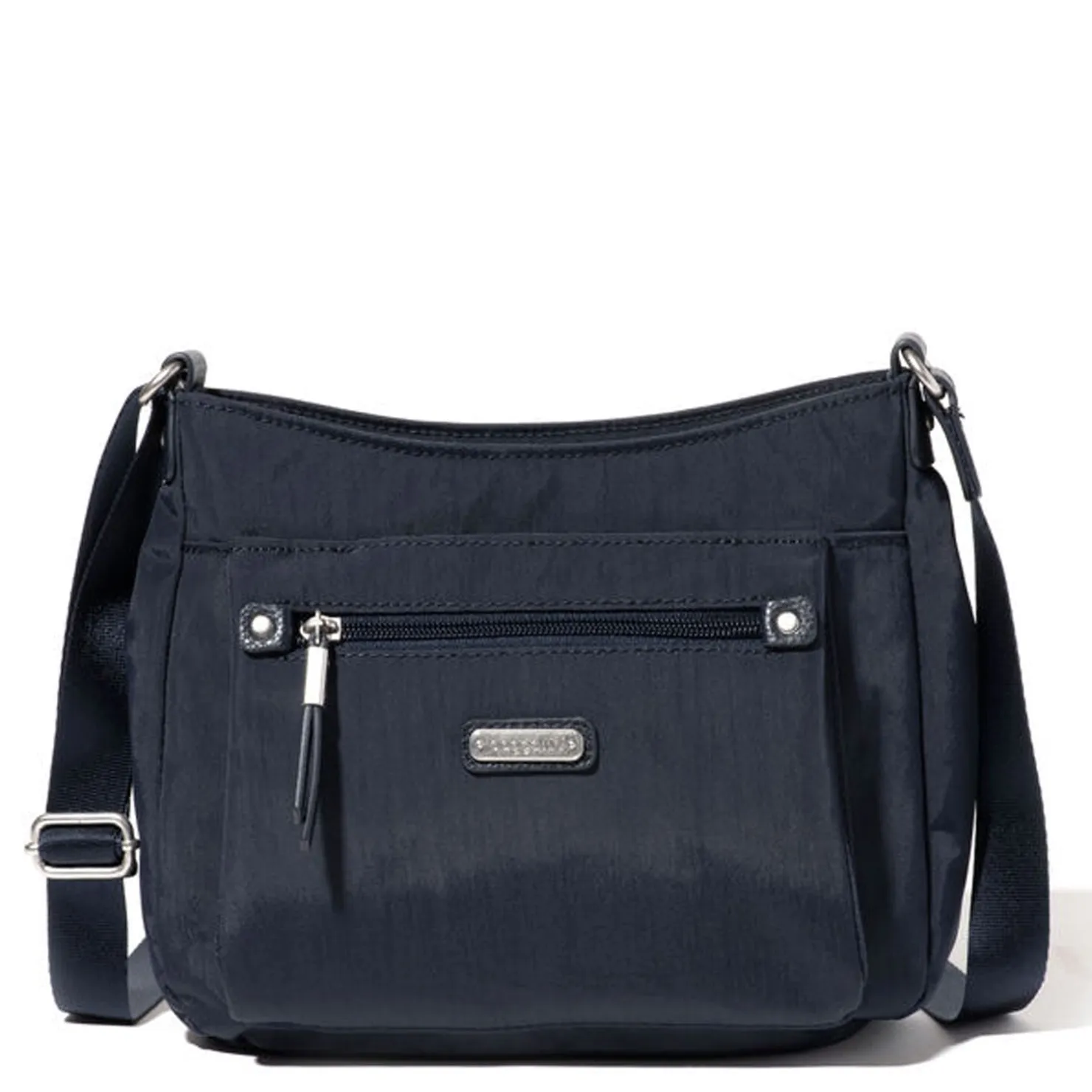 Handbags*Baggallini Inc Baggallini, Uptown Bagg with RFID Phone Wristlet French Navy