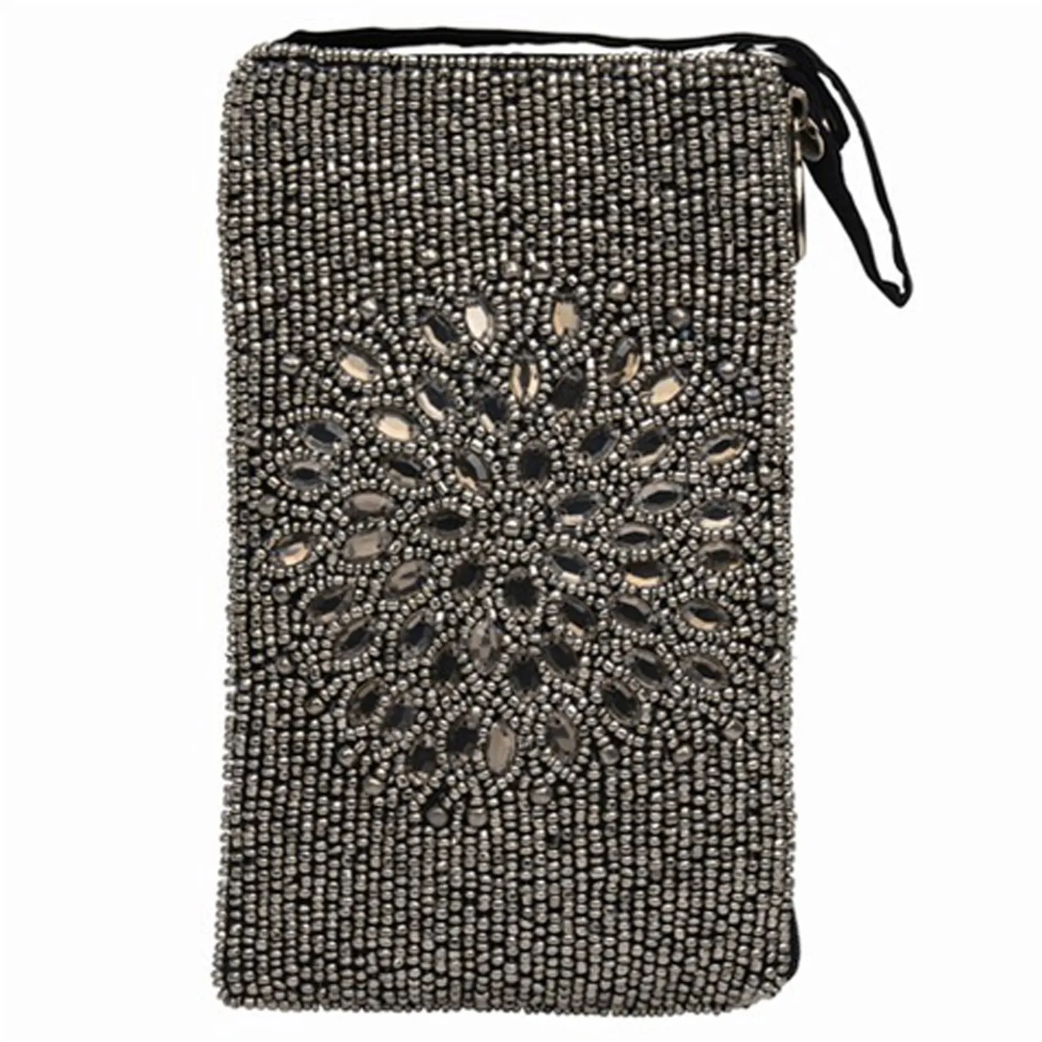Handbags*Bamboo Trading Company , Club Bag - Night Bloom Pewter