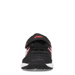 Sneakers & Athletic*ASICS Boy's , Contend 7 TS Running Shoe - Toddler Black Red