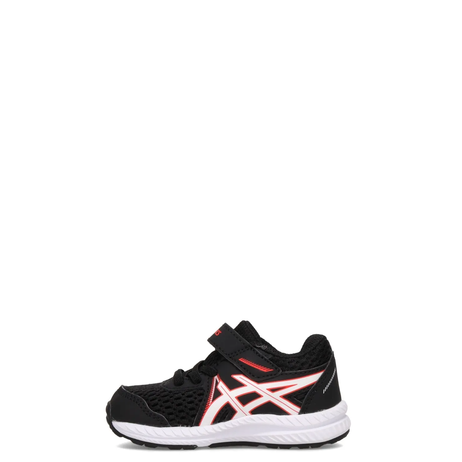Sneakers & Athletic*ASICS Boy's , Contend 7 TS Running Shoe - Toddler Black Red
