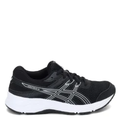 Little Kid (10.5-3)*ASICS Boy's , GEL-Contend 6 Running Shoe - Little Kid & Big Kid Black / White