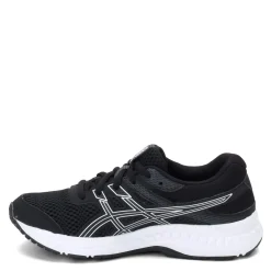 Little Kid (10.5-3)*ASICS Boy's , GEL-Contend 6 Running Shoe - Little Kid & Big Kid Black / White