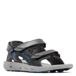 Sandals*Columbia Boy's , Techsun 3 Sandal - Toddler Dark Grey/Blue Macaw