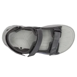 Sandals*Columbia Boy's , Techsun 3 Sandal - Toddler Dark Grey/Blue Macaw