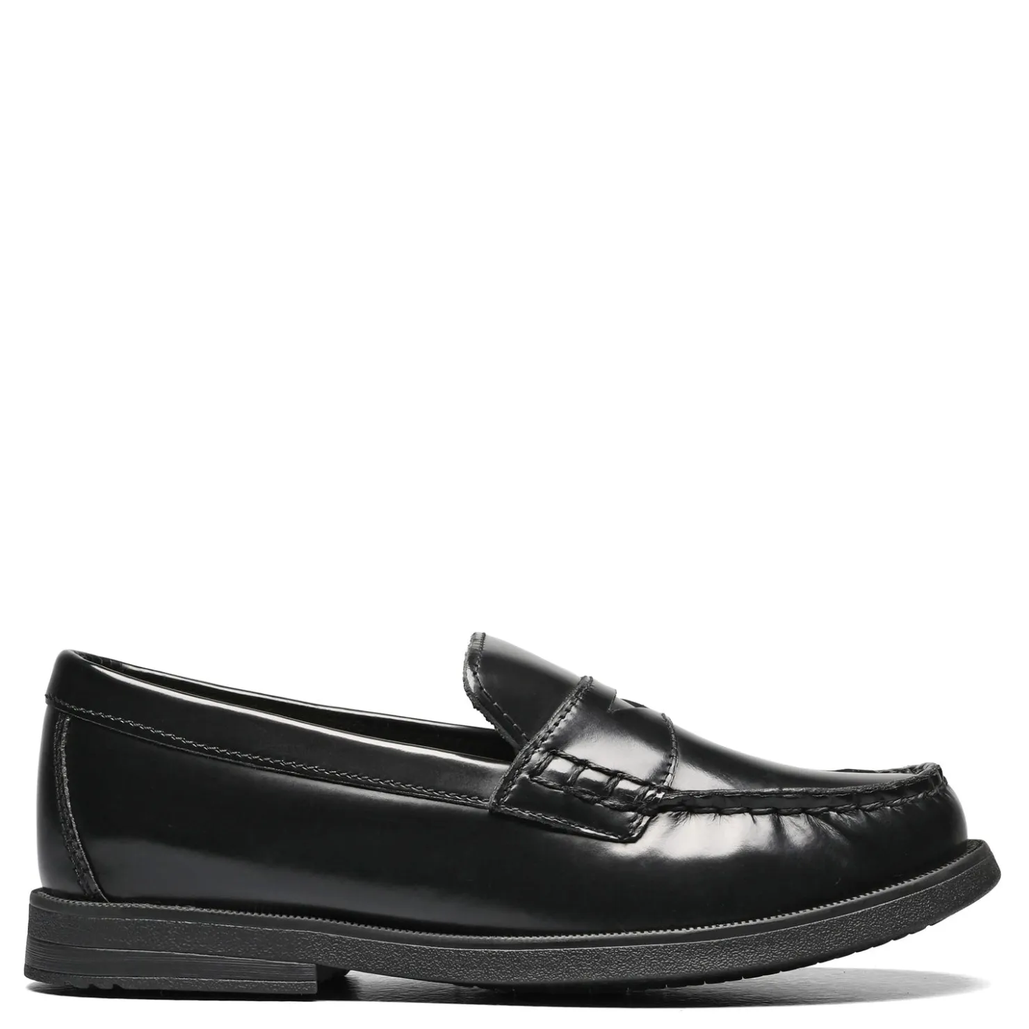 Big Kid (3.5-7)*Florsheim Boy's , Croquet Penny Loafer JR - Little Kid & Big Kid Black