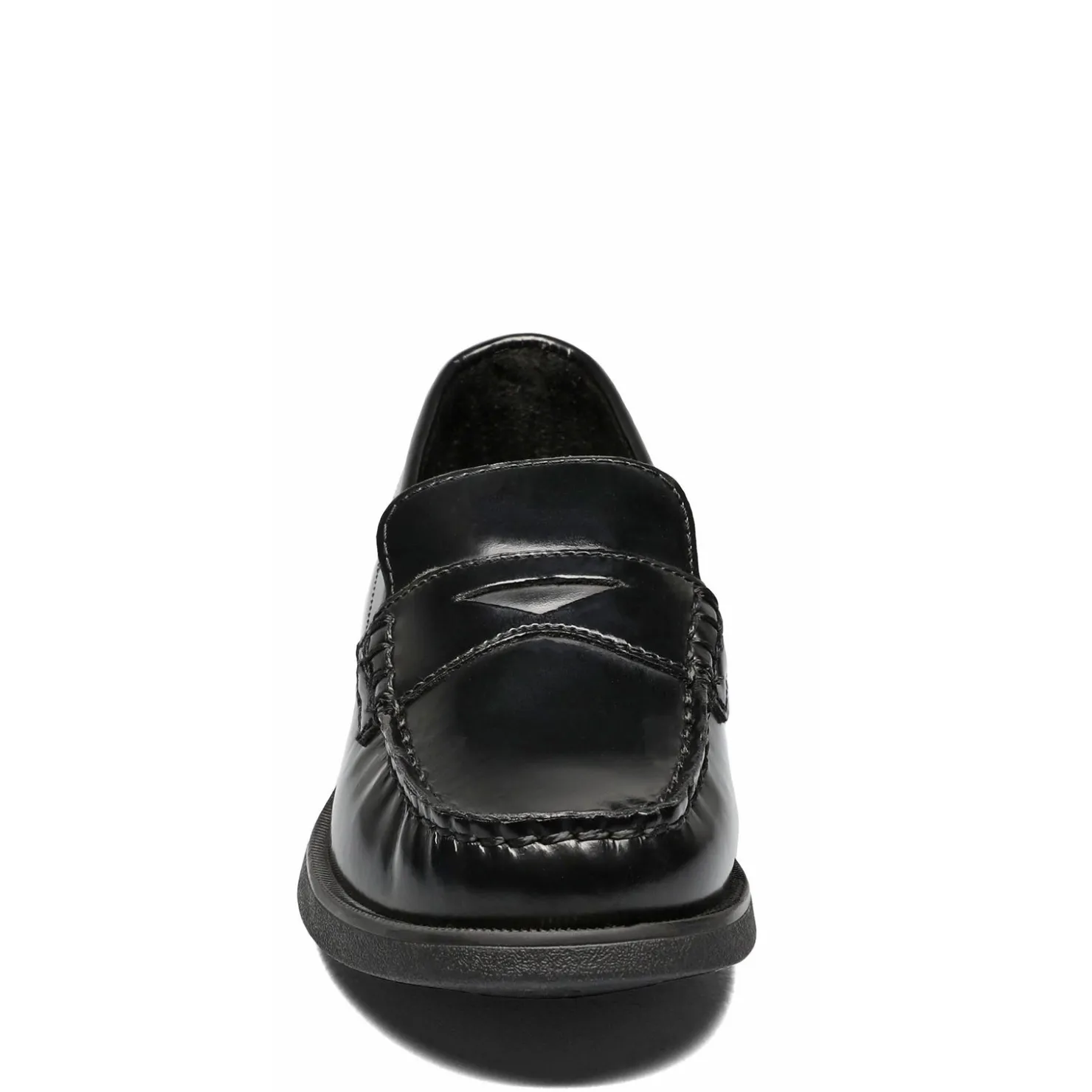 Big Kid (3.5-7)*Florsheim Boy's , Croquet Penny Loafer JR - Little Kid & Big Kid Black