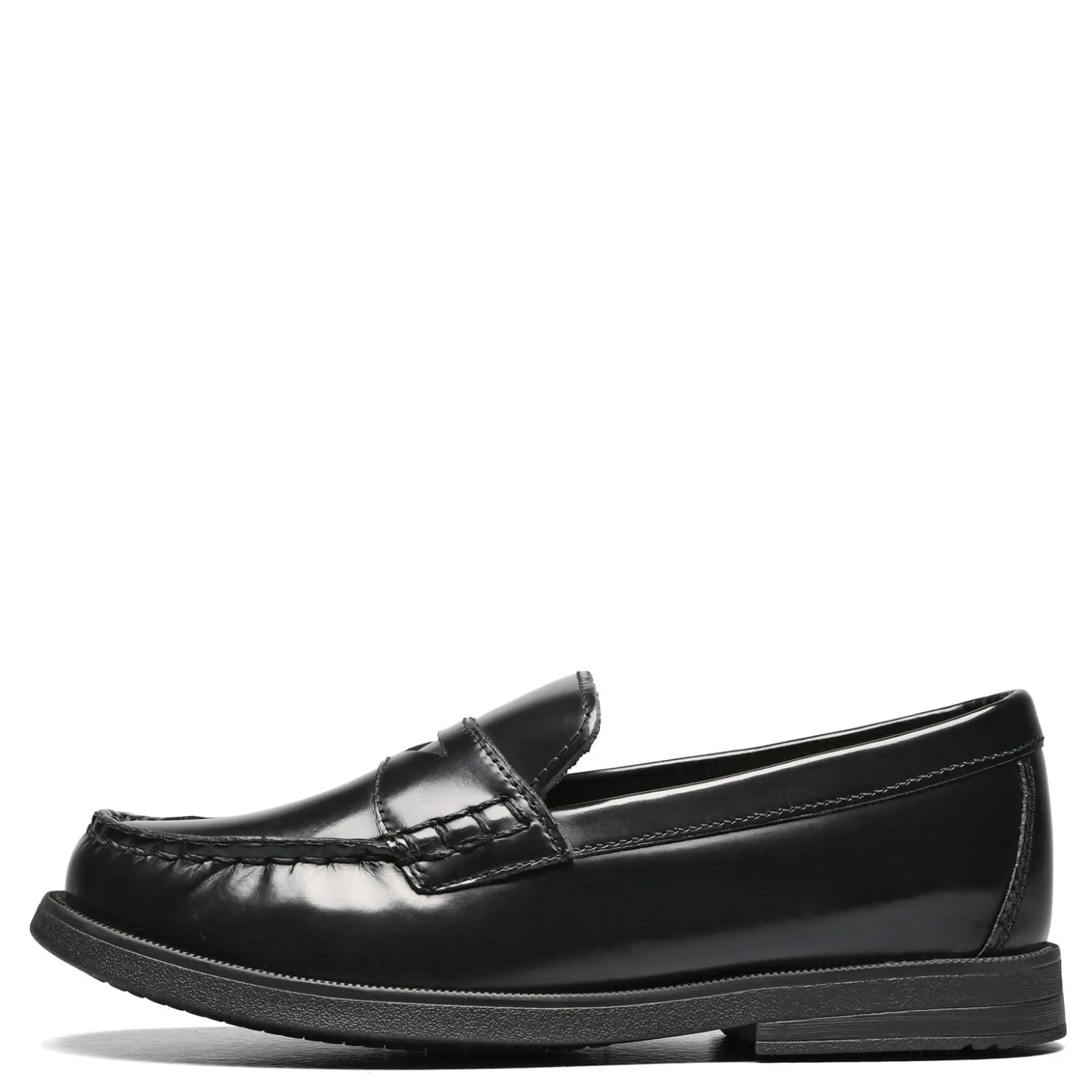 Big Kid (3.5-7)*Florsheim Boy's , Croquet Penny Loafer JR - Little Kid & Big Kid Black