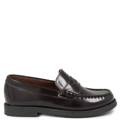 Big Kid (3.5-7)*Florsheim Boy's , Croquet Penny Loafer JR - Little Kid & Big Kid Burgundy