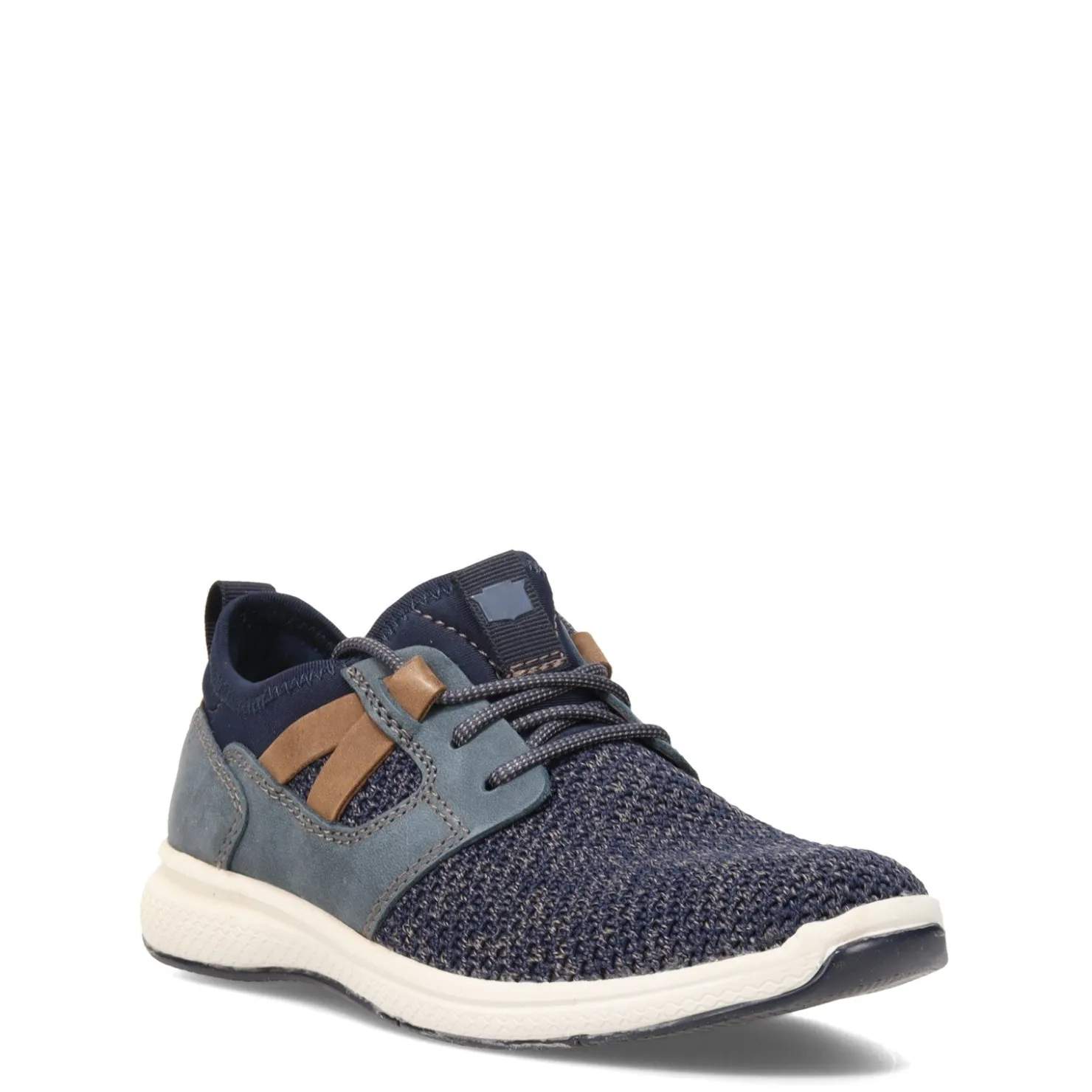 Sneakers & Athletic*Florsheim Boy's , Great Lakes Knit Plain Toe Sneaker - Little Kid & Big Kid Navy