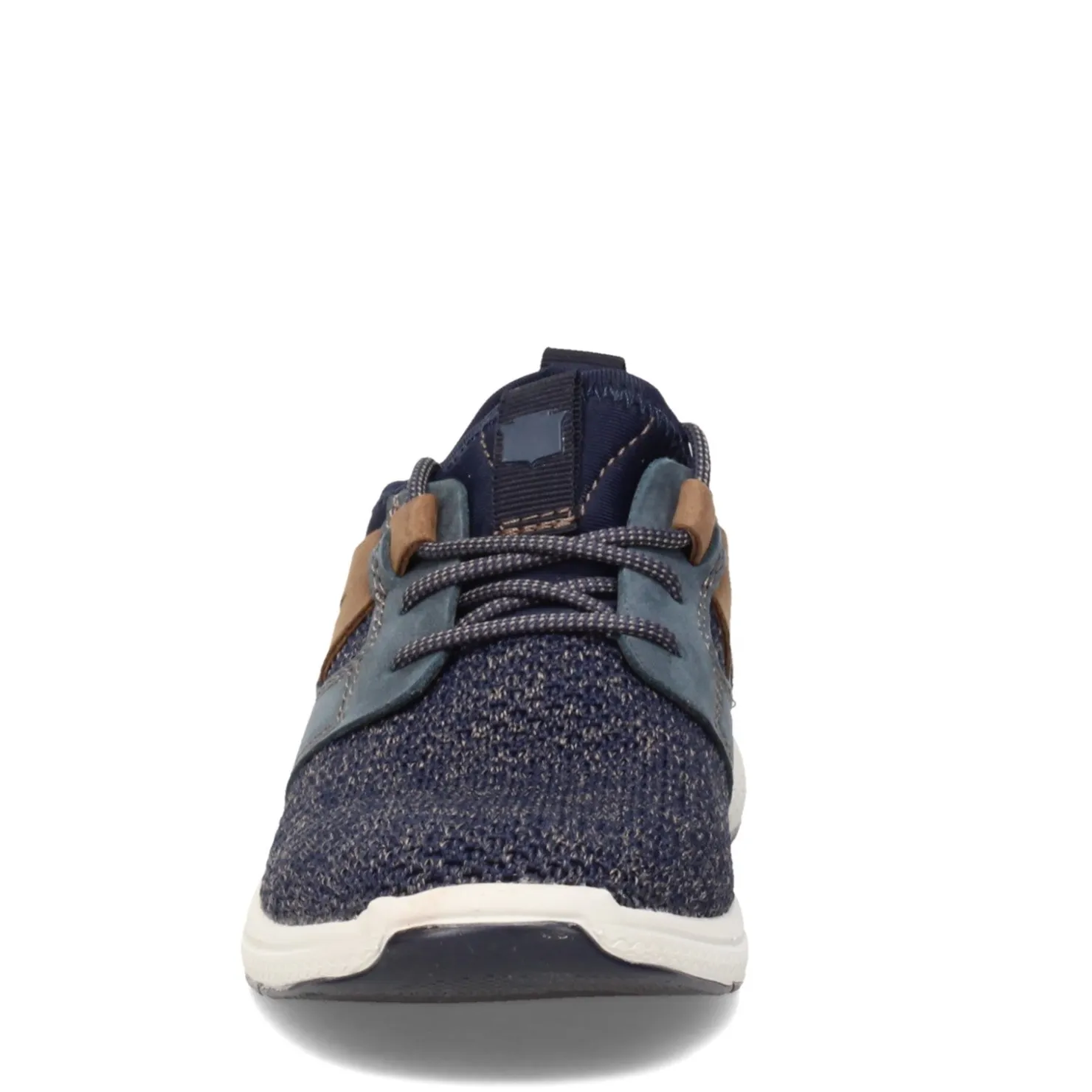 Sneakers & Athletic*Florsheim Boy's , Great Lakes Knit Plain Toe Sneaker - Little Kid & Big Kid Navy