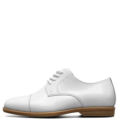 Big Kid (3.5-7)*Florsheim Boy's , Reveal Cap Toe Oxford JR - Little Kid & Big Kid White