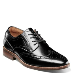 Big Kid (3.5-7)*Florsheim Boy's , Rucci JR Wingtip Oxford - Little Kid & Big Kid Black