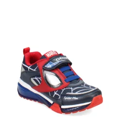Sneakers & Athletic*Geox USA Inc Boy's Geox, Bayonyc Junior - Little Kid & Big Kid Royal/Red