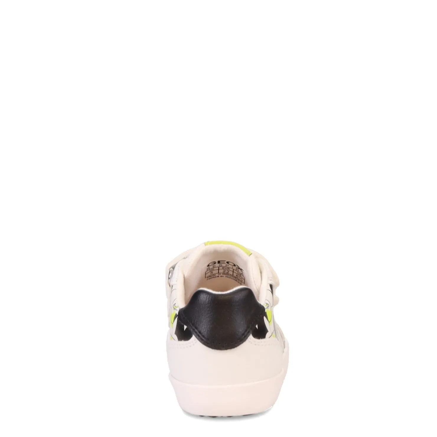 Sneakers & Athletic*Geox USA Inc Boy's Geox, DISNEY Kilwi Mickey Sneaker - Toddler White/Fluo Yellow