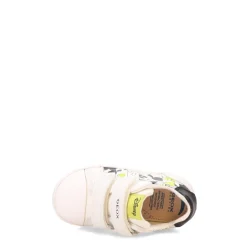 Sneakers & Athletic*Geox USA Inc Boy's Geox, DISNEY Kilwi Mickey Sneaker - Toddler White/Fluo Yellow