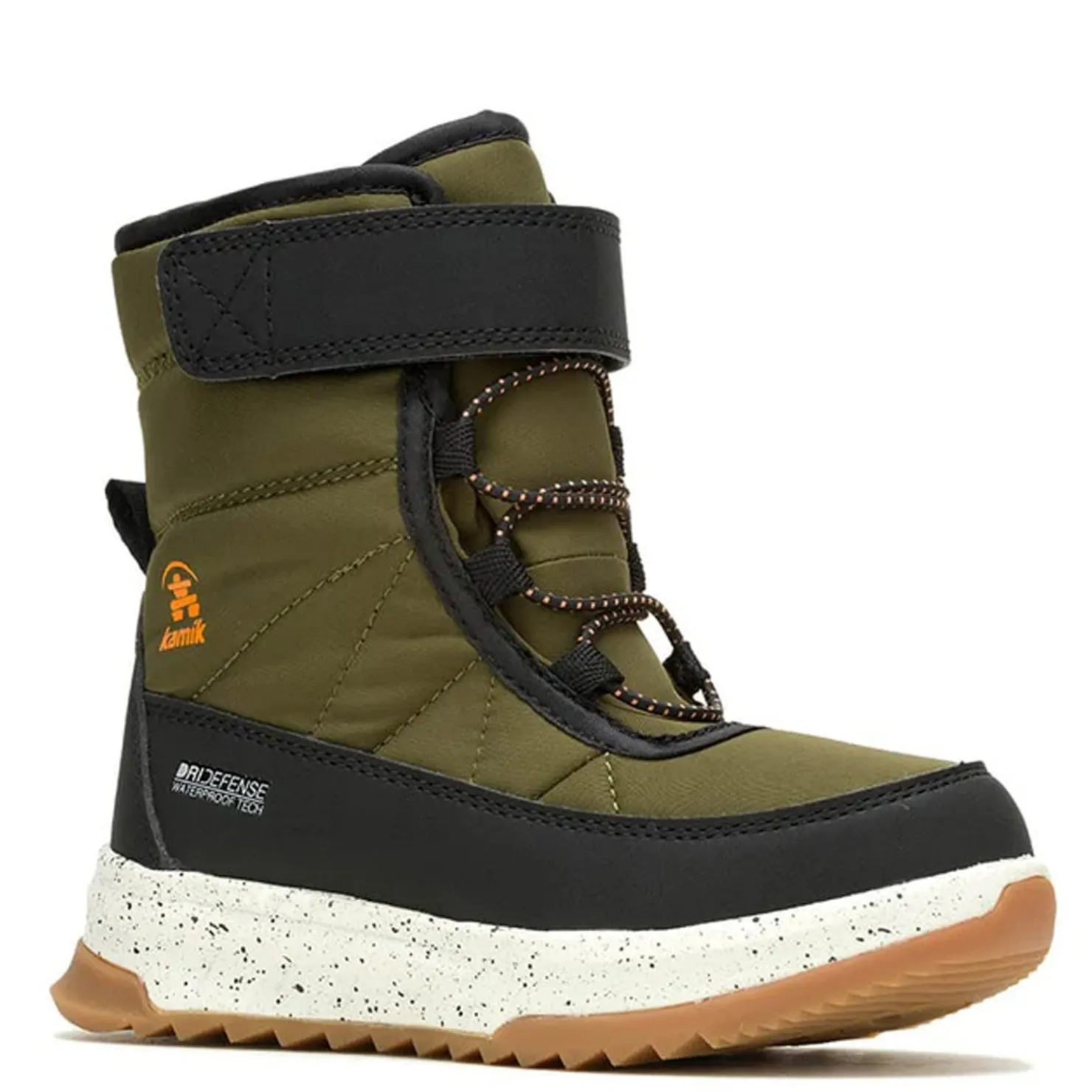 Big Kid (3.5-7)*Kamik Boy's , Stormy Snow Boot - Big Kid Dark Olive