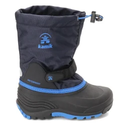 Little Kid (10.5-3)*Kamik Boy's , Waterbug Boot - Wide Width - Toddler & Little Kid Navy / Blue