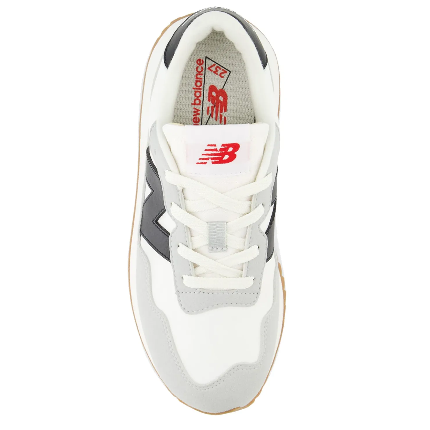Big Kid (3.5-7)*New Balance Boy's , 237 Sneaker - Big Kid White/Black