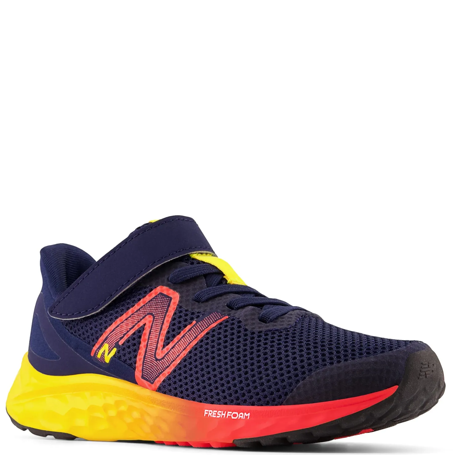 Little Kid (10.5-3)*New Balance Boy's , Arishi Fresh Foam v4 Sneaker - Little Kid Navy