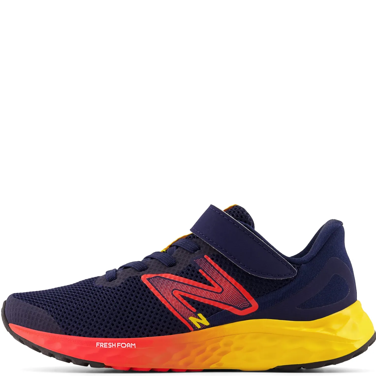Little Kid (10.5-3)*New Balance Boy's , Arishi Fresh Foam v4 Sneaker - Little Kid Navy