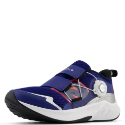 Big Kid (3.5-7)*New Balance Boy's , Fuel Core Reveal v4 Sneaker - Big Kid Inkwell/Team Red/Silver