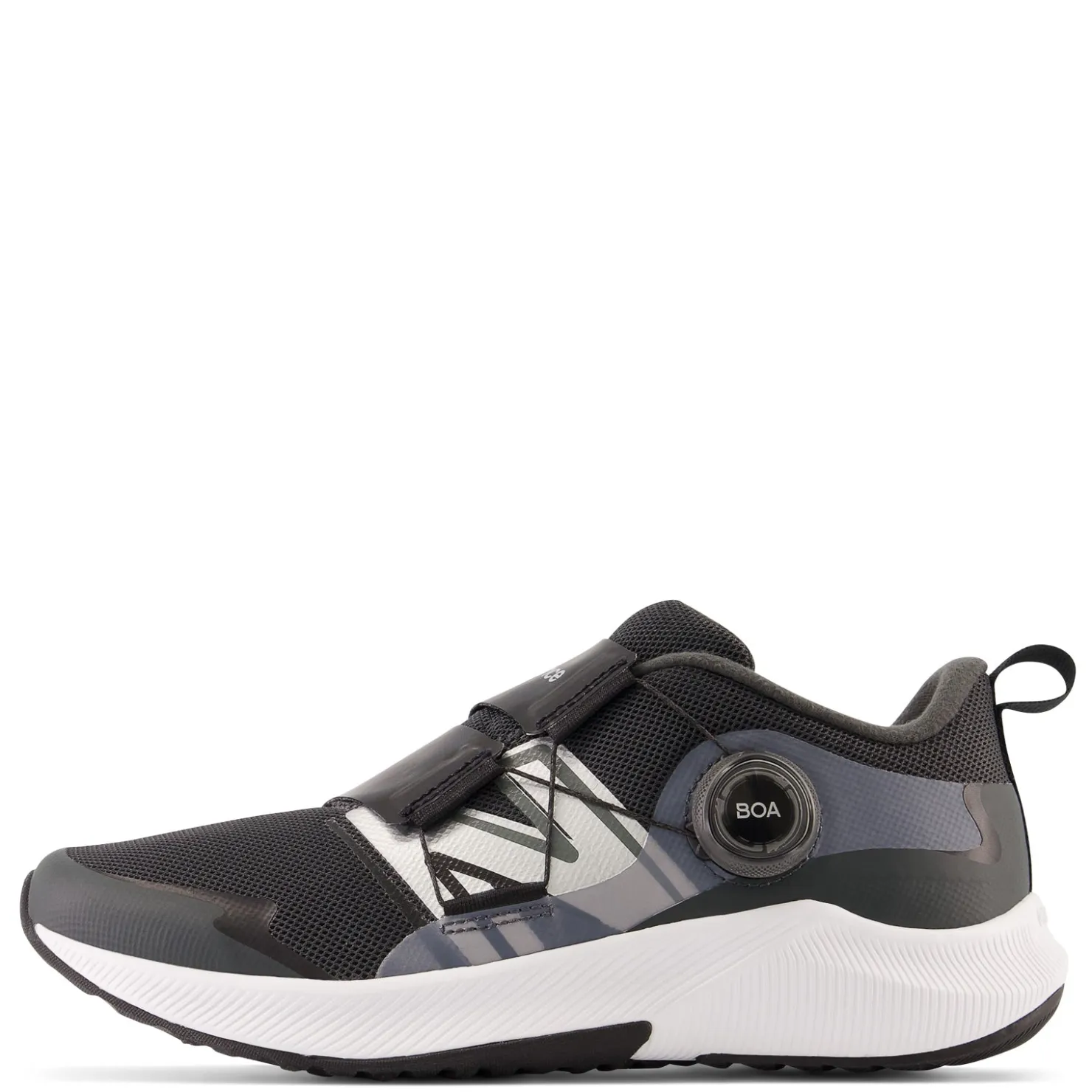 Big Kid (3.5-7)*New Balance Boy's , Fuel Core Reveal v4 Sneaker - Big Kid Black Silver