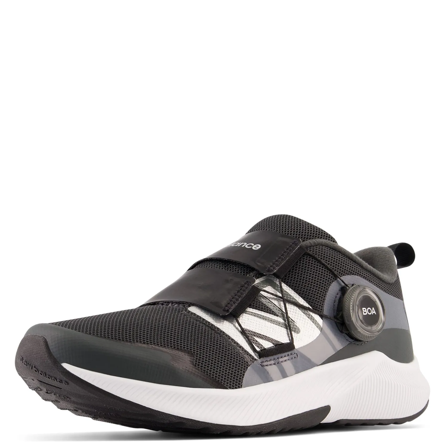 Big Kid (3.5-7)*New Balance Boy's , Fuel Core Reveal v4 Sneaker - Big Kid Black Silver
