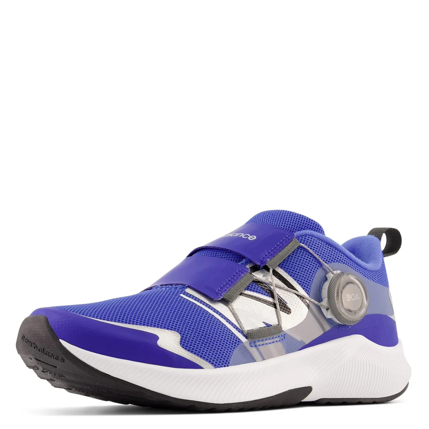 Big Kid (3.5-7)*New Balance Boy's , Fuel Core Reveal v4 Sneaker - Big Kid Blue/Bright Lapis/Silver Metallic