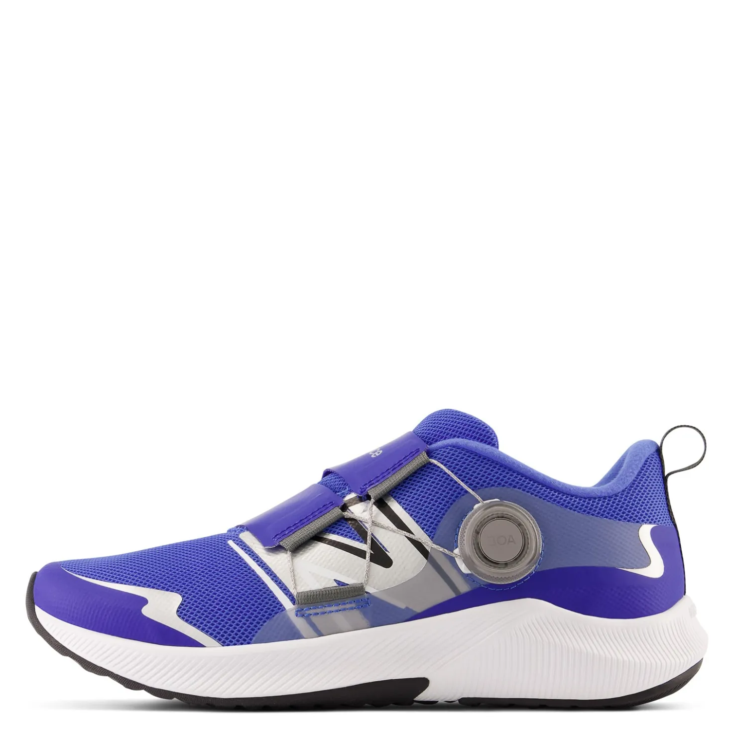 Big Kid (3.5-7)*New Balance Boy's , Fuel Core Reveal v4 Sneaker - Big Kid Blue/Bright Lapis/Silver Metallic