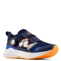 Sneakers & Athletic*New Balance Boy's , Fuel Core Reveal v4 Sneaker - Little Kid Navy/Mango Multi