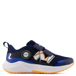 Sneakers & Athletic*New Balance Boy's , Fuel Core Reveal v4 Sneaker - Little Kid Navy/Mango Multi