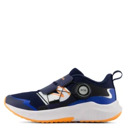 Sneakers & Athletic*New Balance Boy's , Fuel Core Reveal v4 Sneaker - Little Kid Navy/Mango Multi