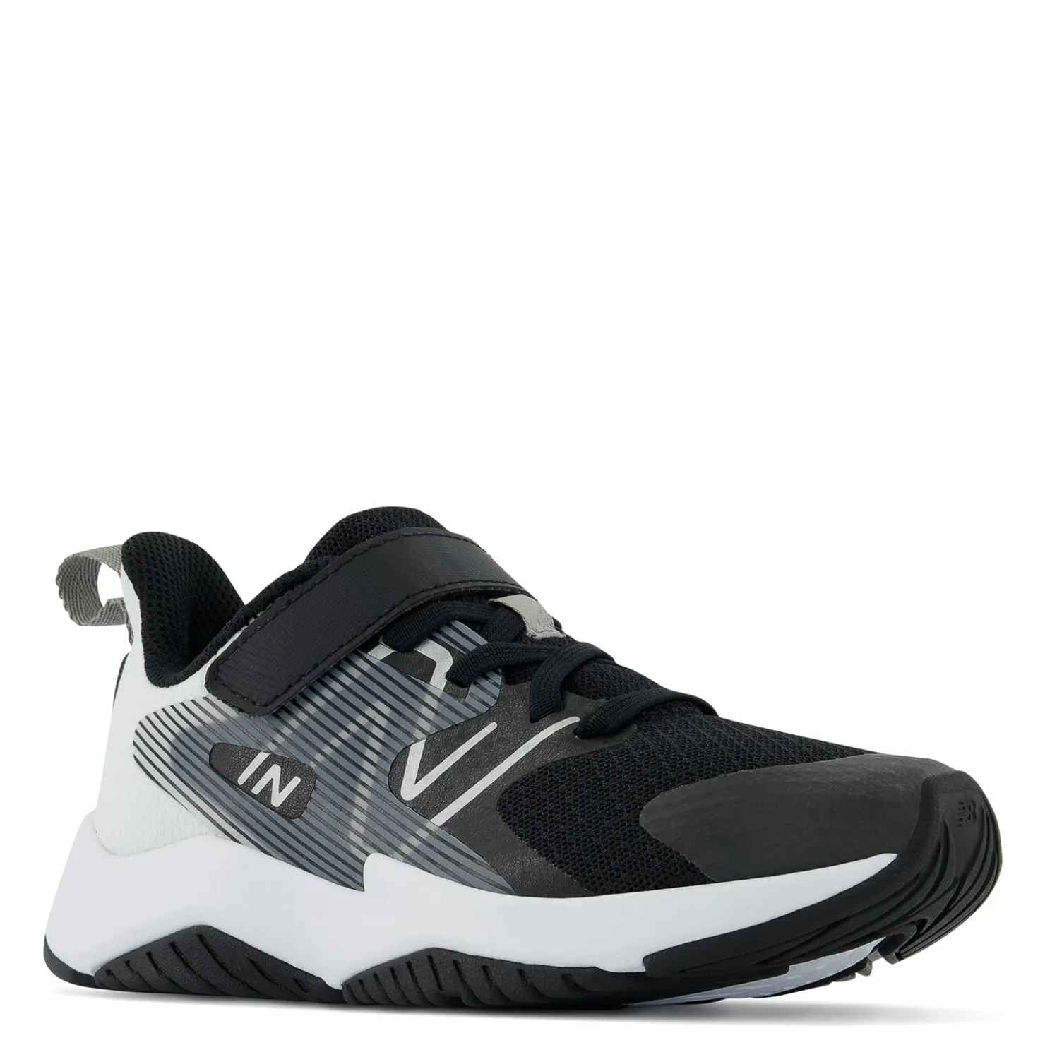 Sneakers & Athletic*New Balance Boy's , Rave Run AC v2 Sneaker - Little Kid Black White