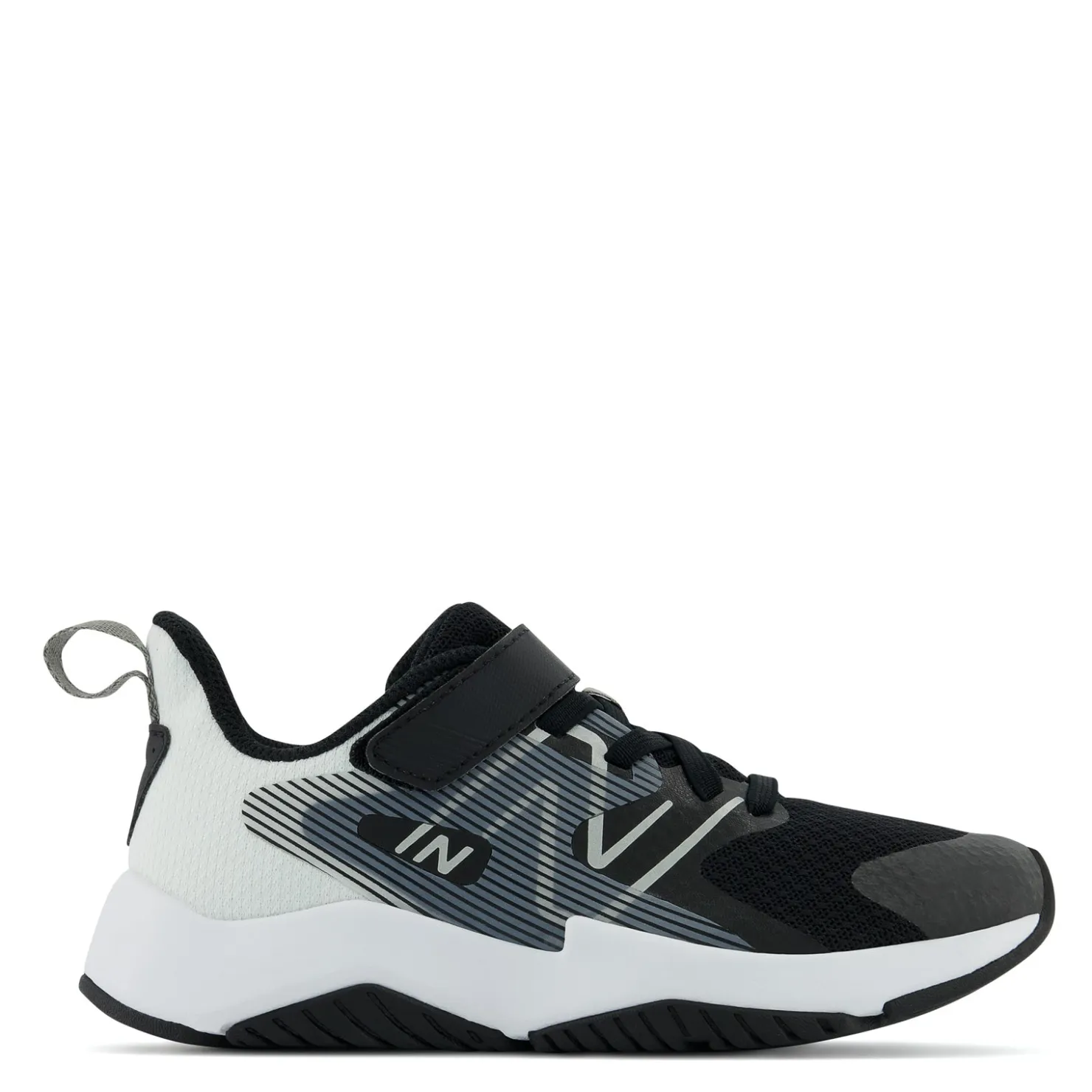 Sneakers & Athletic*New Balance Boy's , Rave Run AC v2 Sneaker - Little Kid Black White