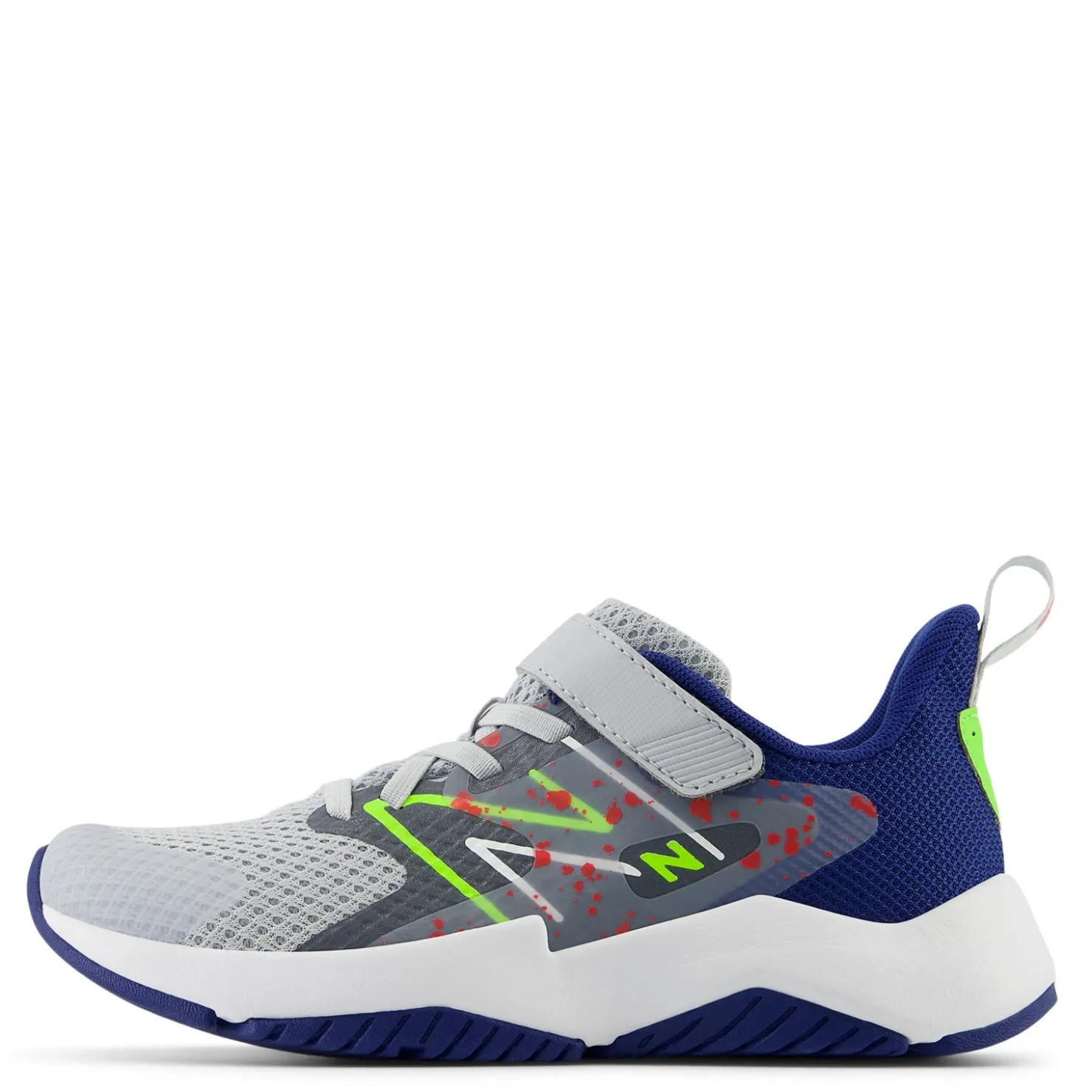 Sneakers & Athletic*New Balance Boy's , Rave Run AC v2 Sneaker - Little Kid Granite/Inkwell