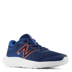 Big Kid (3.5-7)*New Balance Boy's , 520v8 Sneaker - Big Kid Navy/Orange