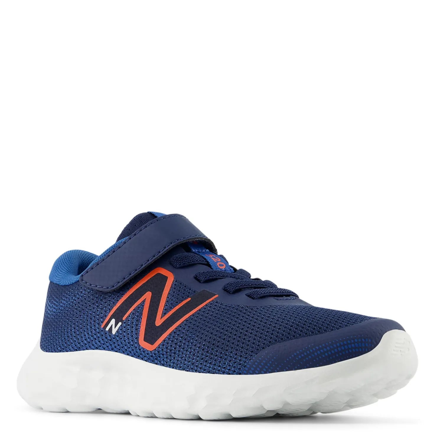 Little Kid (10.5-3)*New Balance Boy's , 520v8 Sneaker - Little Kid Navy/Orange
