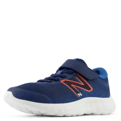 Little Kid (10.5-3)*New Balance Boy's , 520v8 Sneaker - Little Kid Navy/Orange