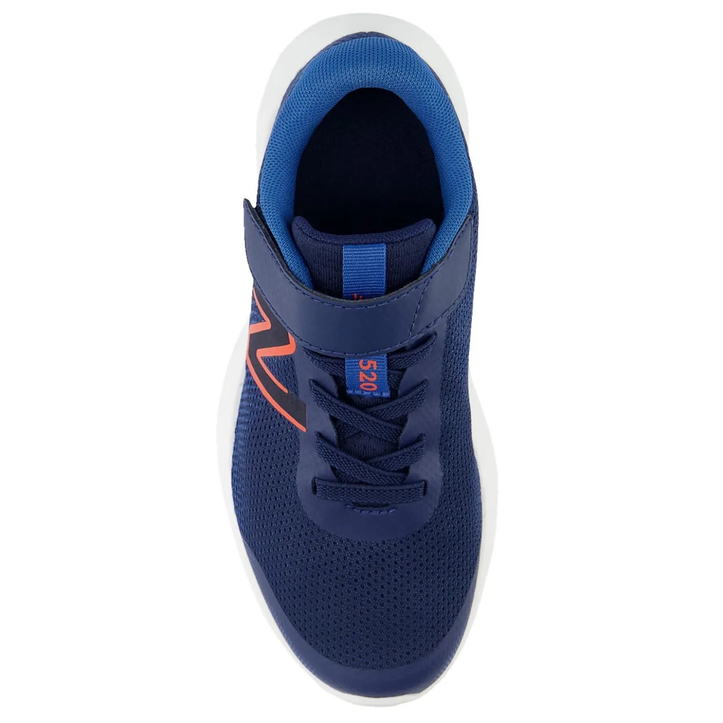 Little Kid (10.5-3)*New Balance Boy's , 520v8 Sneaker - Little Kid Navy/Orange
