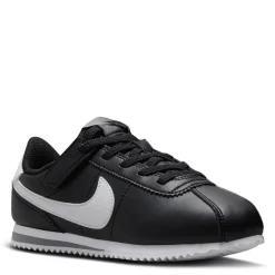 Little Kid (10.5-3)*Nike Boy's , Cortez EasyOn Sneaker - Little Kid Black/White-Cool Grey