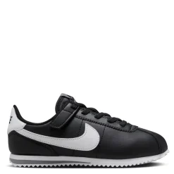 Little Kid (10.5-3)*Nike Boy's , Cortez EasyOn Sneaker - Little Kid Black/White-Cool Grey