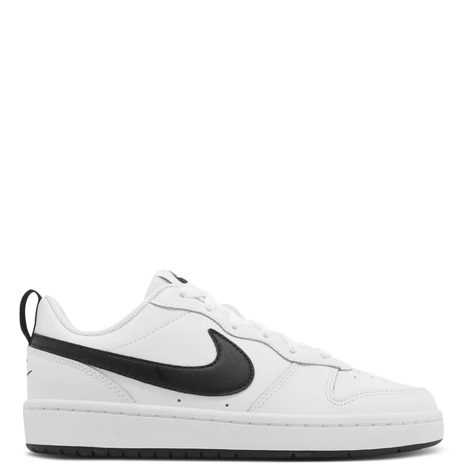 Big Kid (3.5-7)*Nike Boy's , Court Borough Low 2 Sneaker - Big Kid Black/White