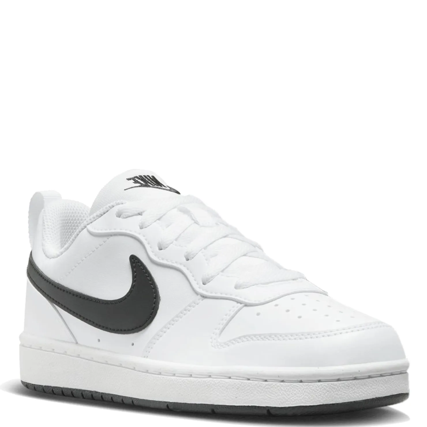 Big Kid (3.5-7)*Nike Boy's , Court Borough Low Recraft Sneaker - Big Kid White/Black