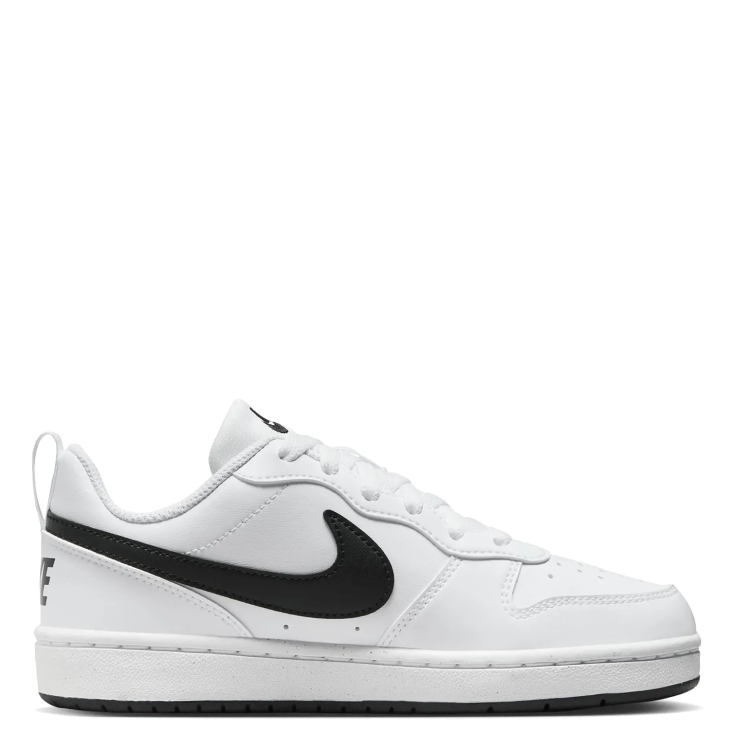 Big Kid (3.5-7)*Nike Boy's , Court Borough Low Recraft Sneaker - Big Kid White/Black